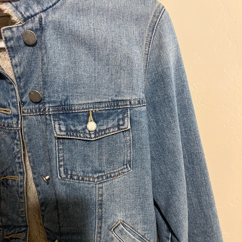 Roxy sherpa lined denim jacket